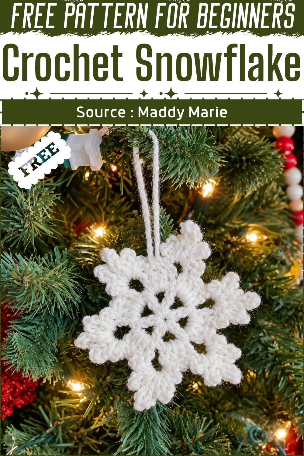 Crochet Snowflake