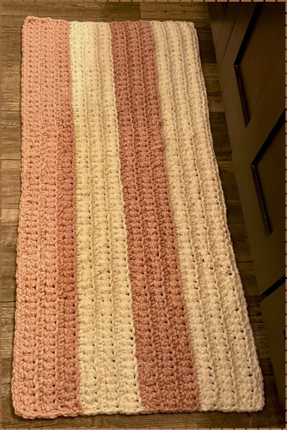 Crochet Squishy Plush Chunky Cotton Rug Bath Mat