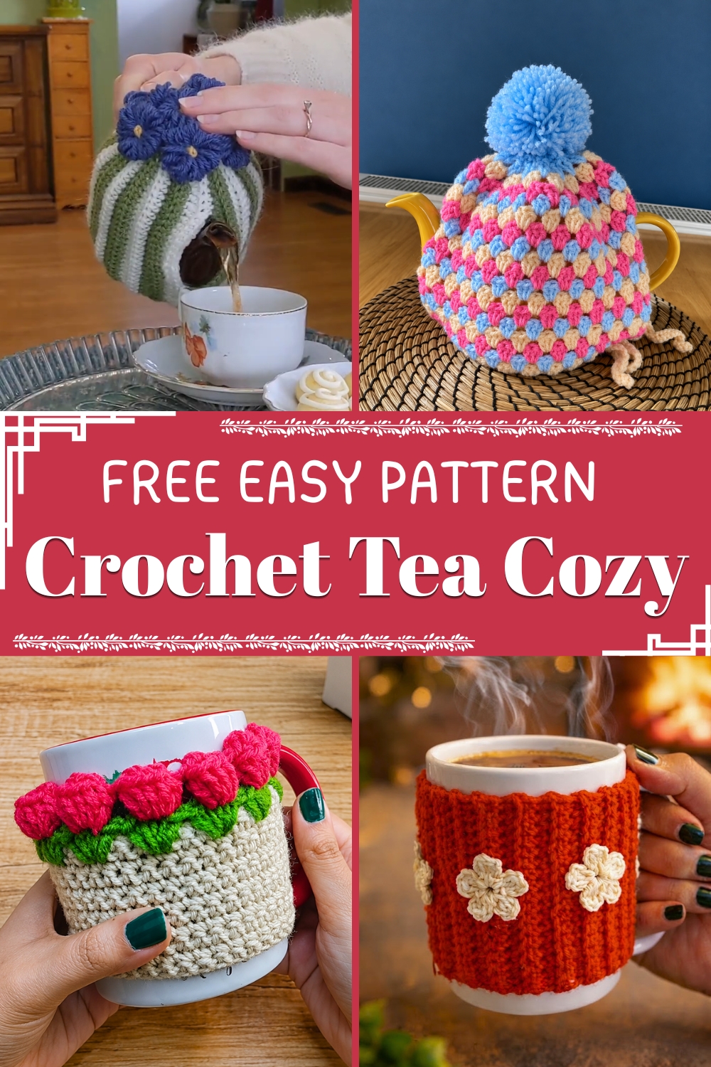 Crochet Tea Cozy FREE EASY PATTERN
