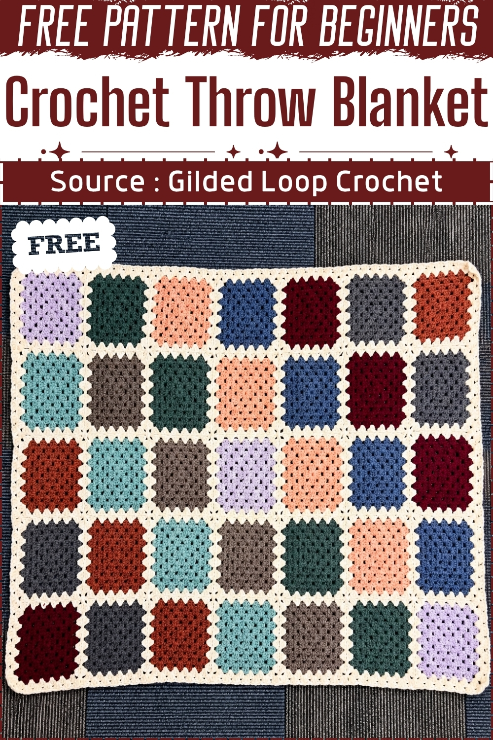 Crochet Throw Blanket