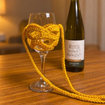 Crochet Wine Bottle Cover