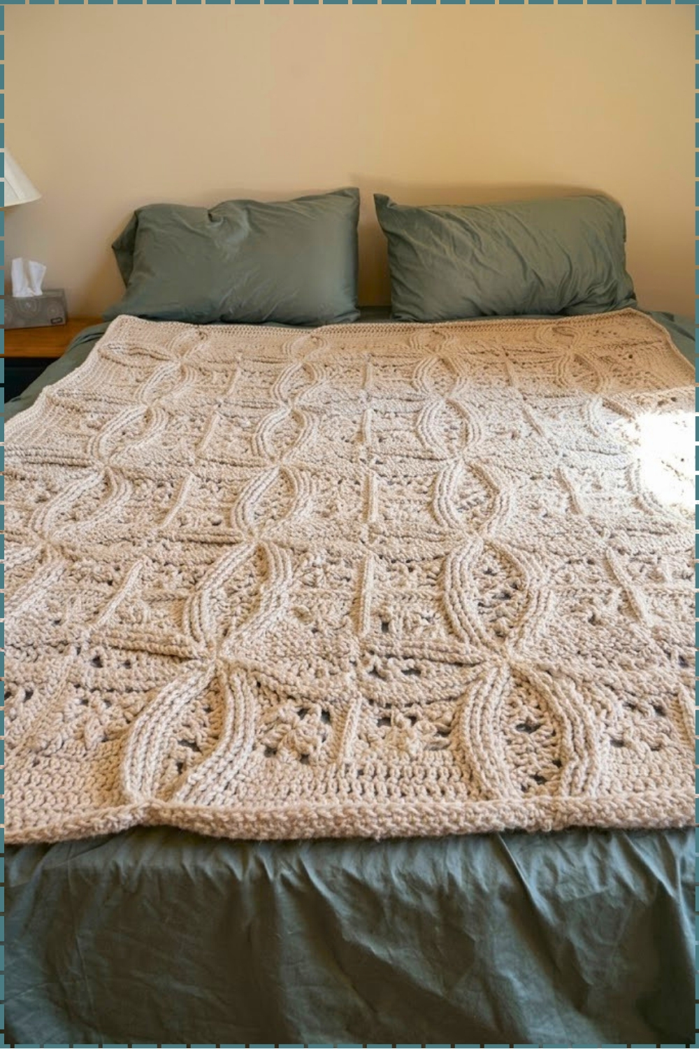 Crocheting A Classic Double Wedding Ring Blanket