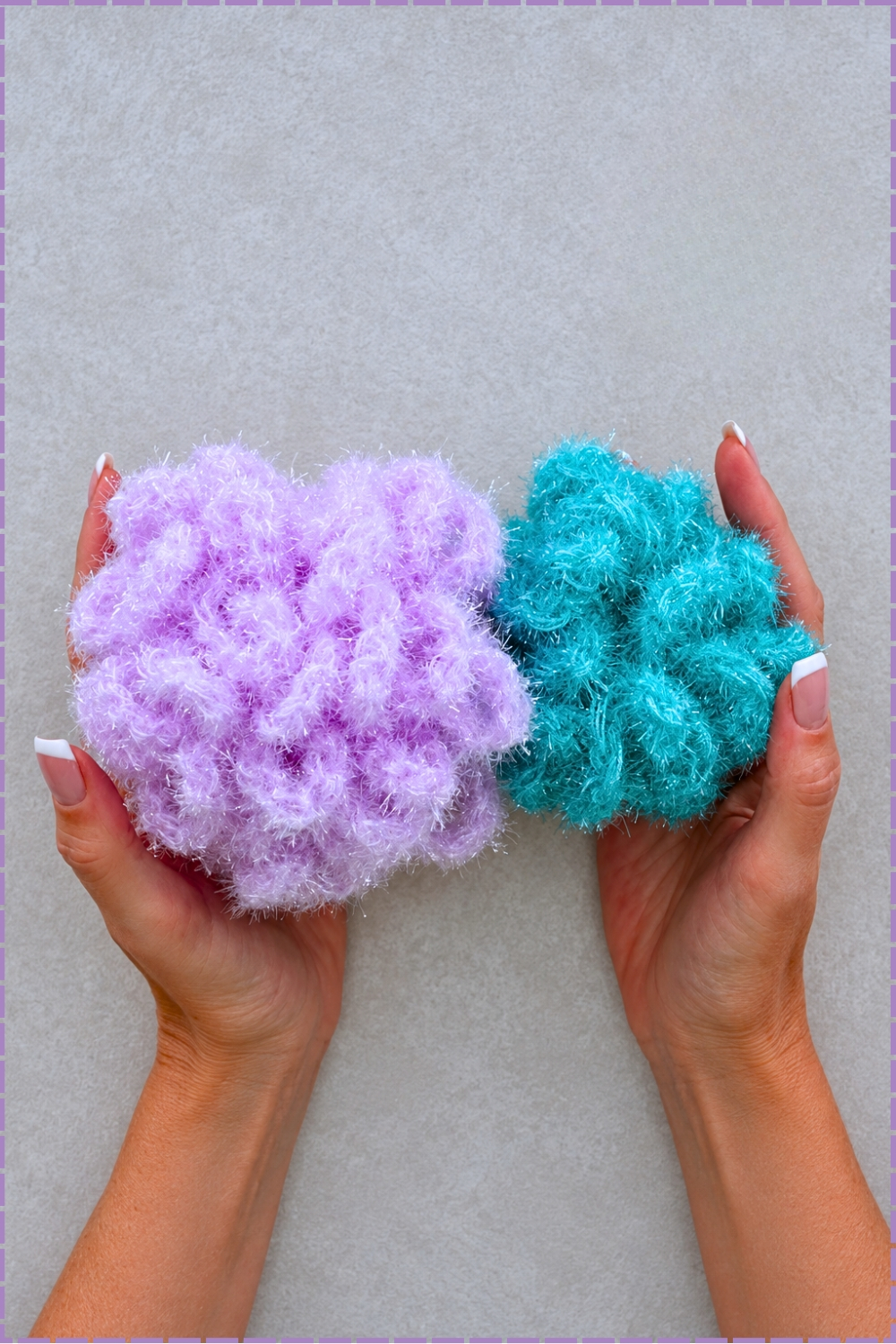 Easiest Puffy DIY Crochet Bath Scrubby Pattern