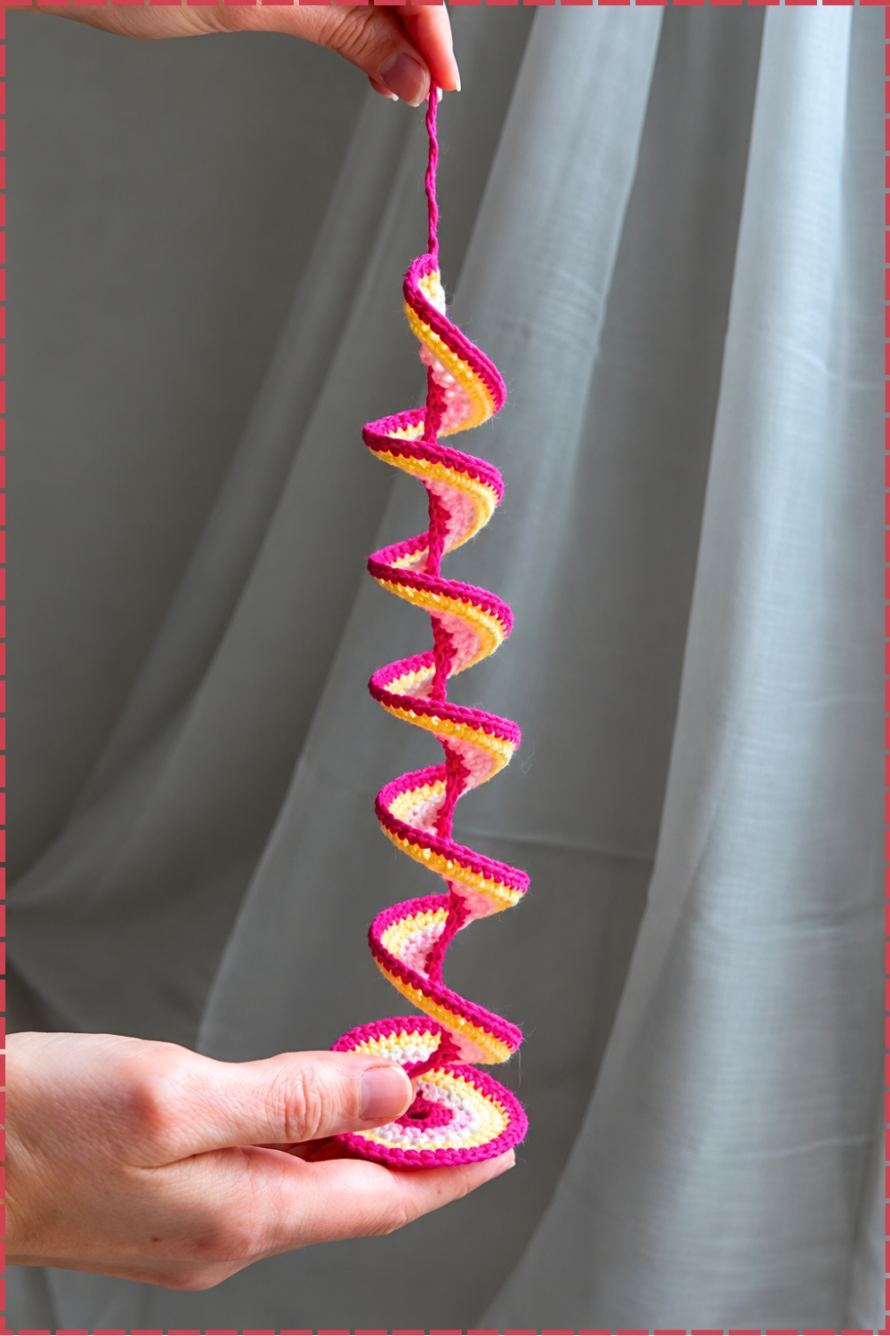 Easy Breezy Crochet Wind Spinner Tutorial