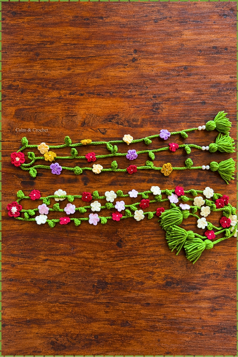 Easy Colorful Crochet Parandi for Beginners