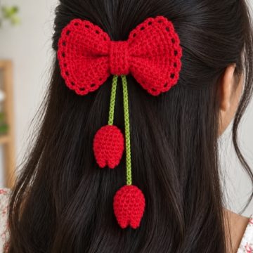 Easy Crochet Bow