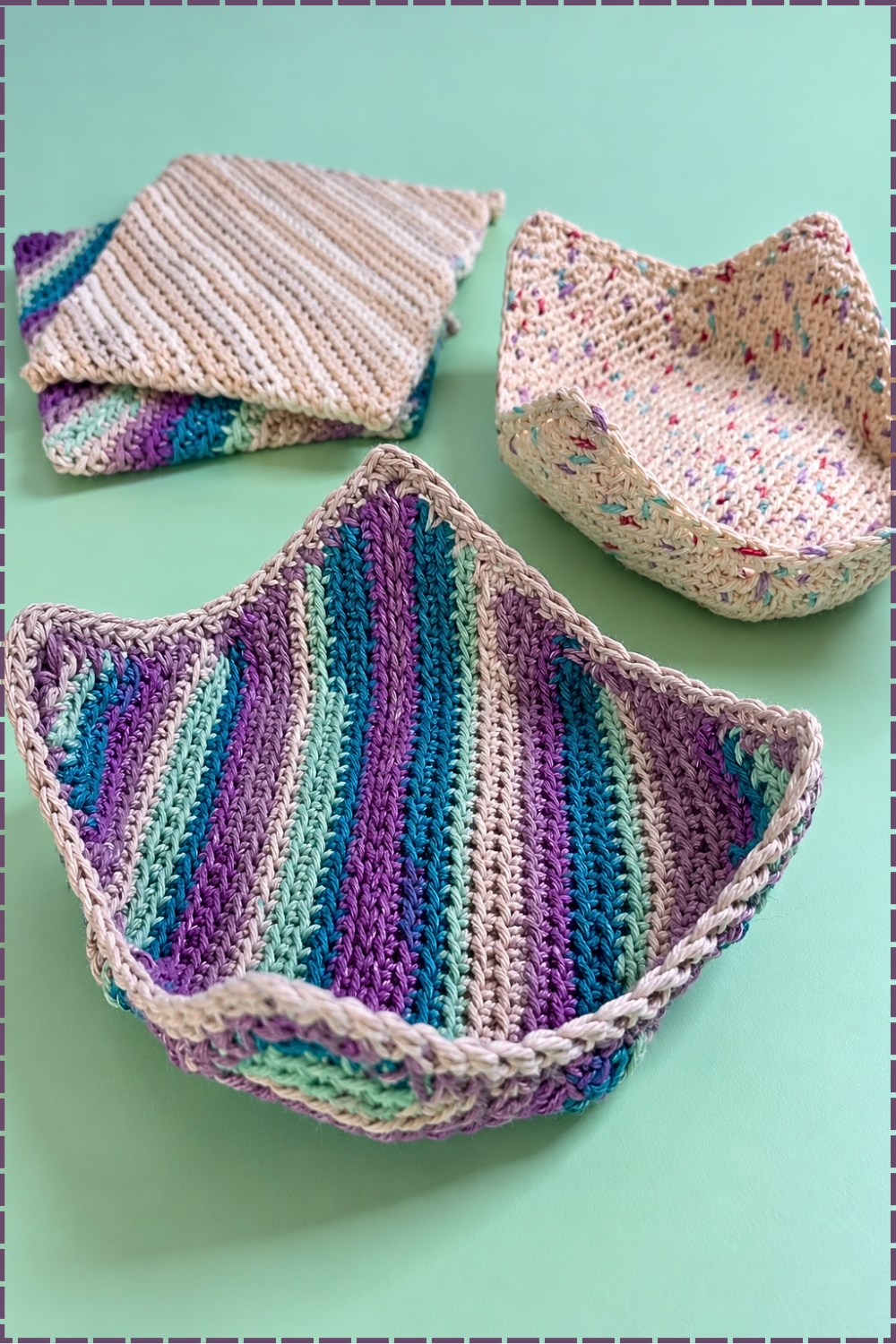 Easy Crochet Bowl Cozy Tutorial