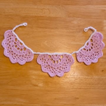 Easy Crochet Bunting