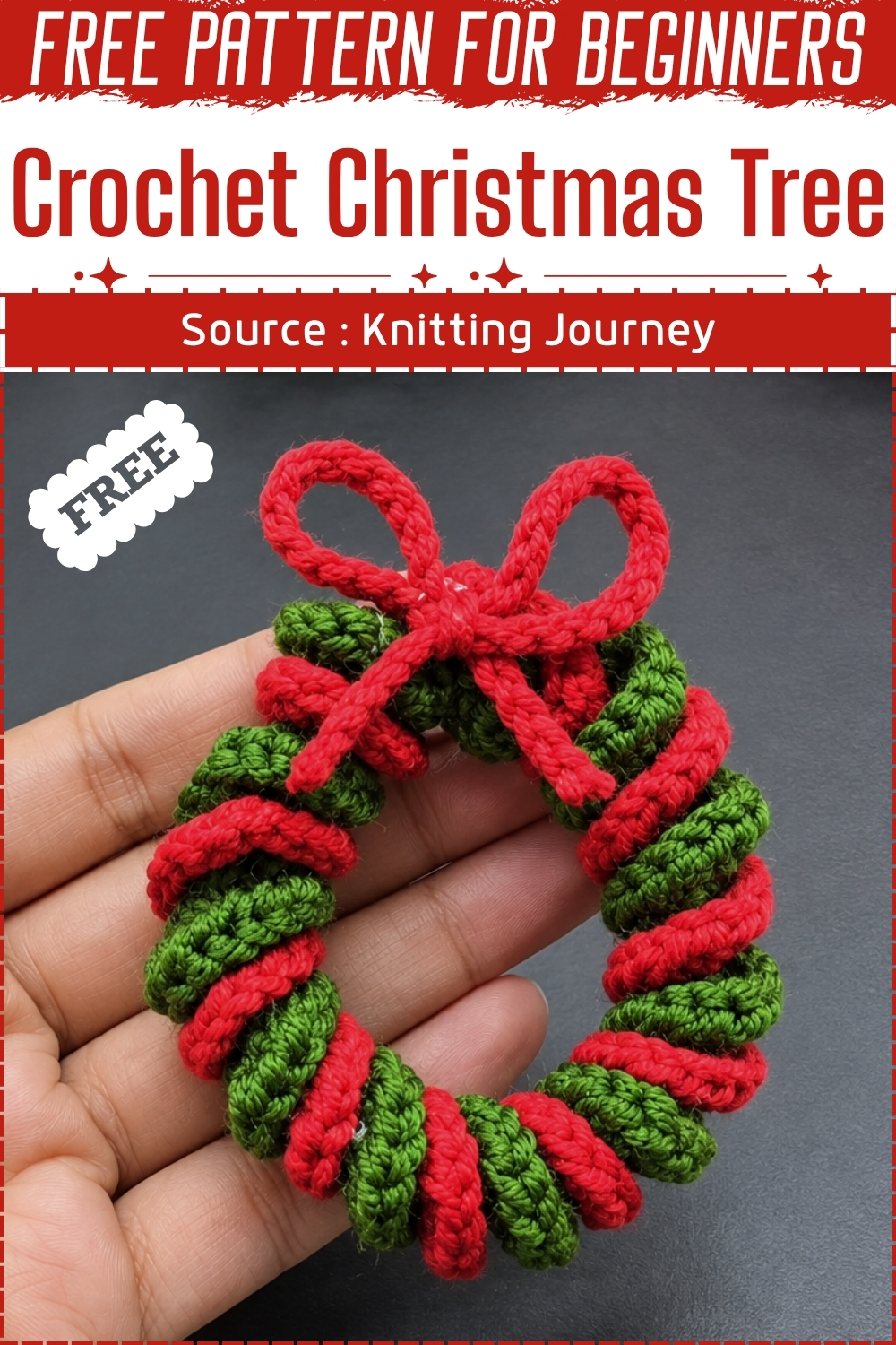Easy Crochet Christmas Tree