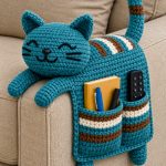 Easy Crochet Couch Caddy
