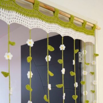 Easy Crochet Curtain