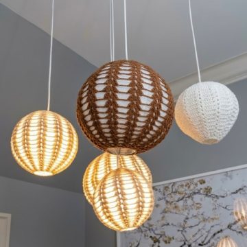 Easy Crochet Lampshade