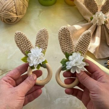 Easy Crochet Napkin Ring