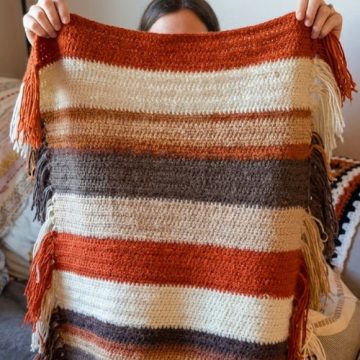 Easy Crochet Picnic Blanket