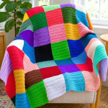 Easy Crochet Scrap Yarn