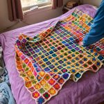 Easy Crochet Temperature Blanket
