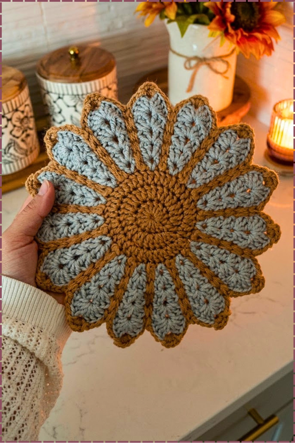 Easy Handy Crochet Trivet Tutorial