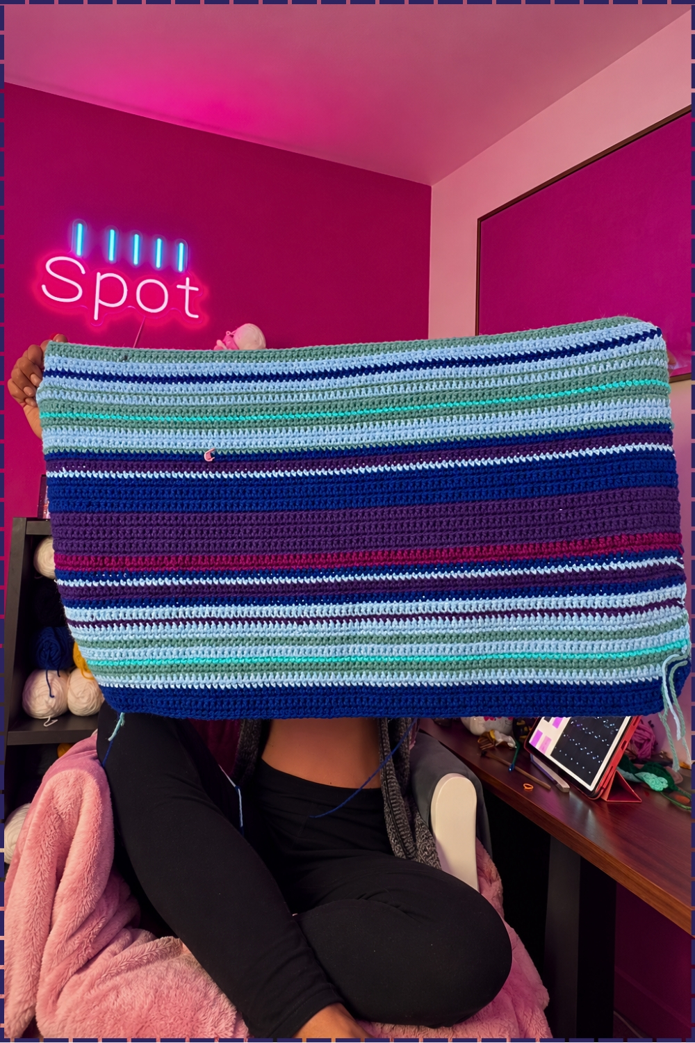 Easy How To Crochet Temperature Blanket