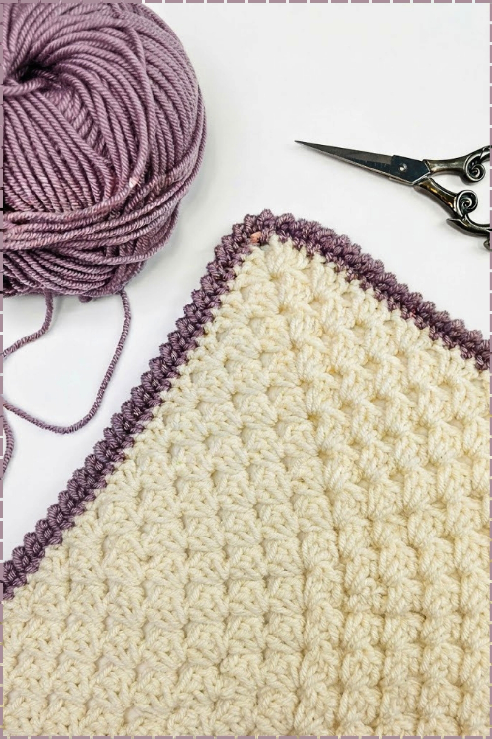 Edging To Every Crochet Project You Make, Classic And Firm