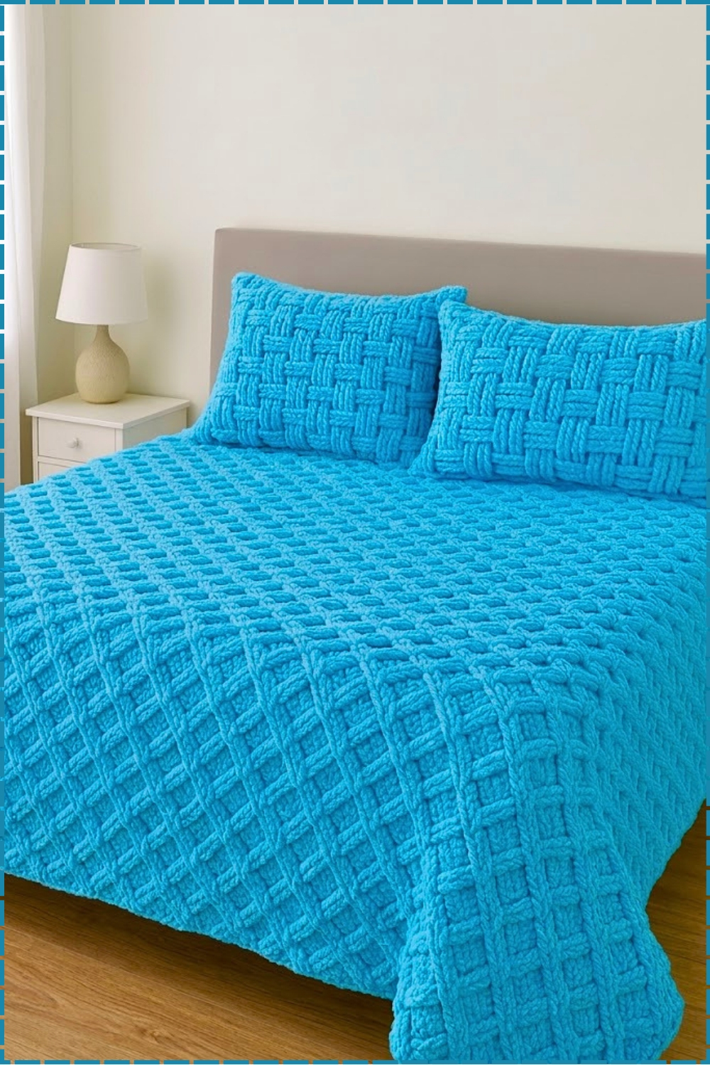 Elegant Crochet Bedspread Stitch Pattern