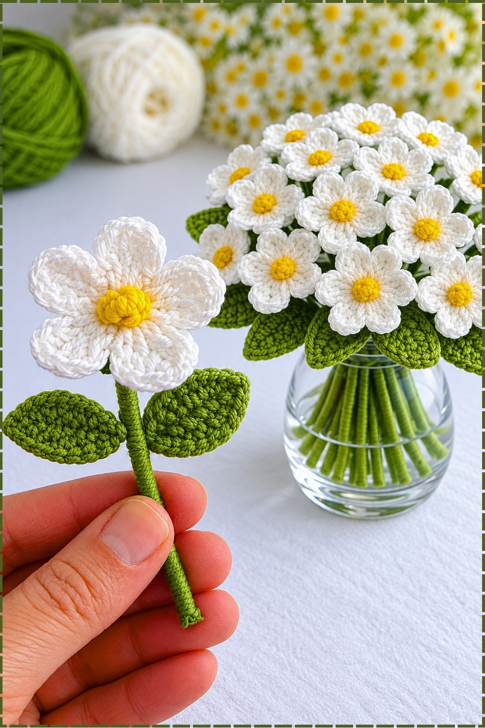 Everyone Is Making Crochet Daisy Flower