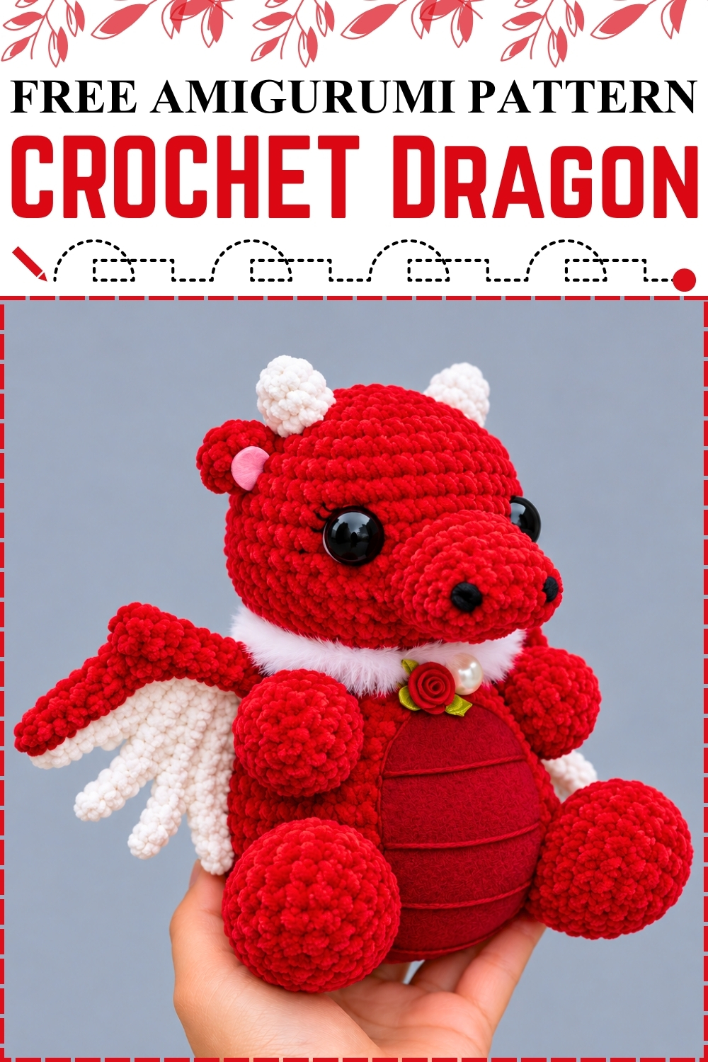 FREE AMIGURUMI CROCHET Dragon