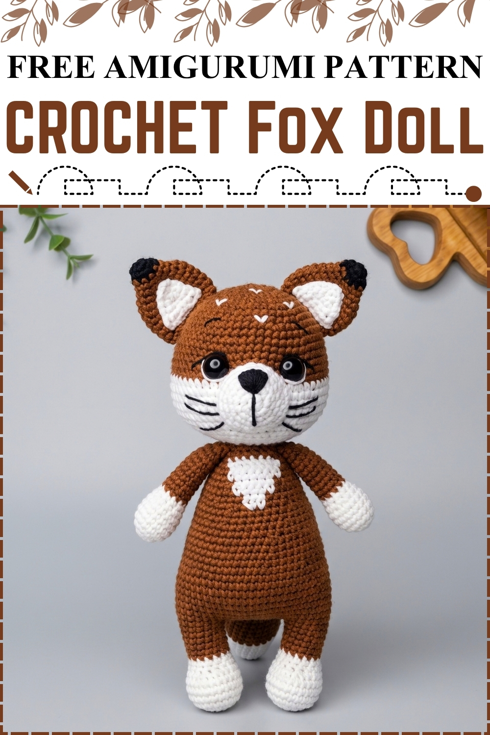FREE AMIGURUMI CROCHET Fox Doll