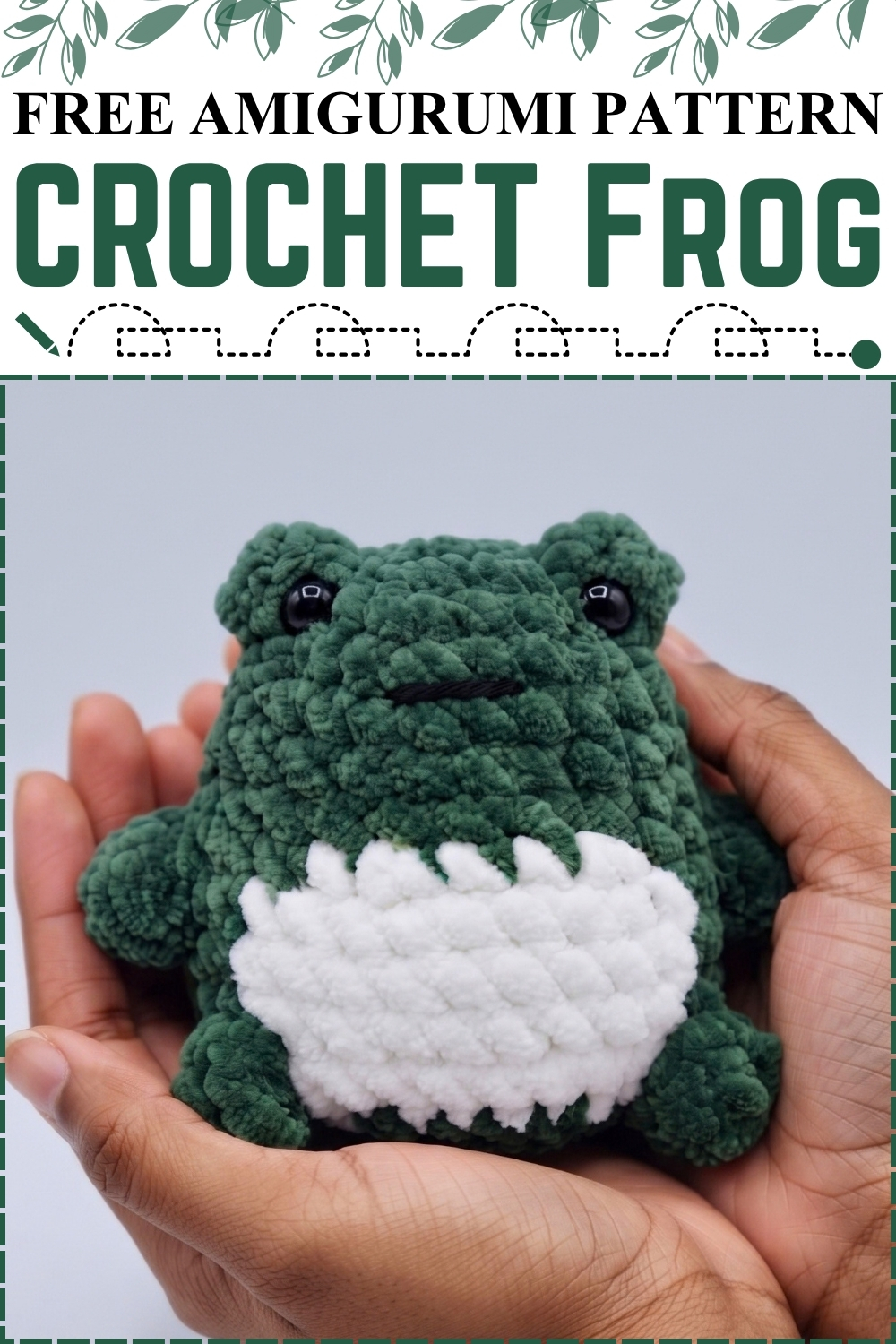 FREE AMIGURUMI CROCHET Frog