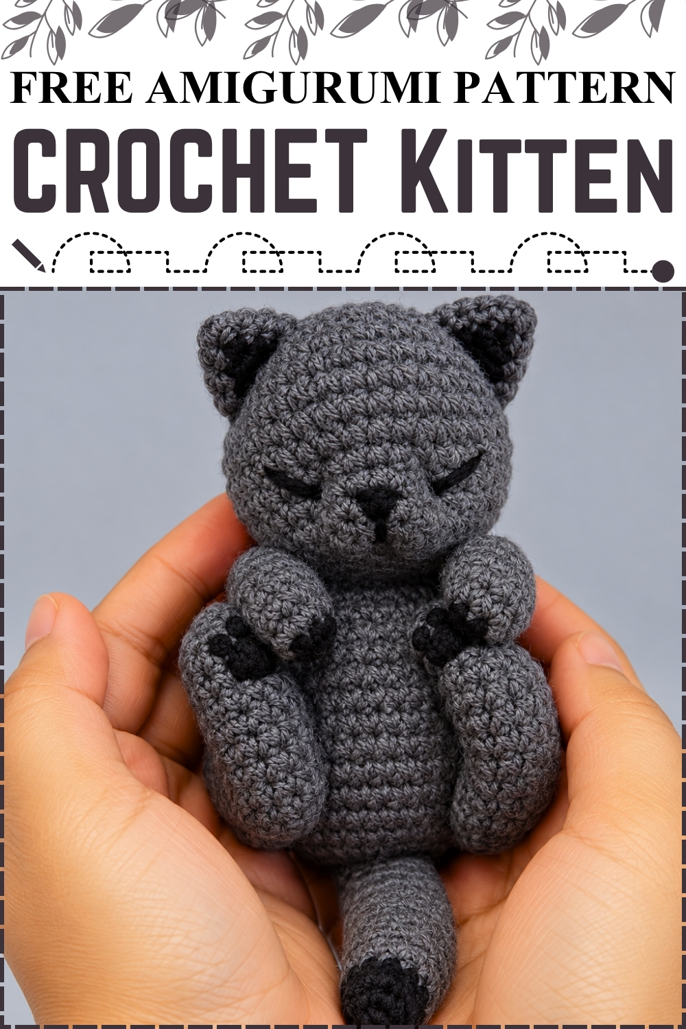 FREE AMIGURUMI CROCHET Kitten