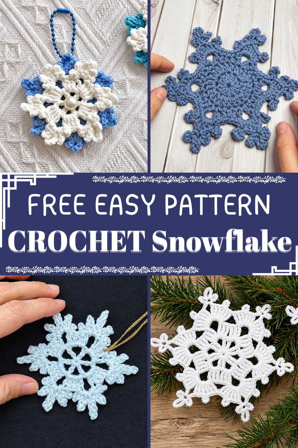 FREE Crochet Snowflake