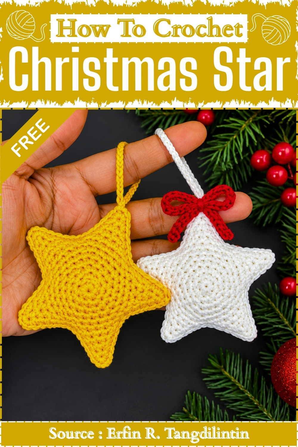 How To Crochet Christmas Star