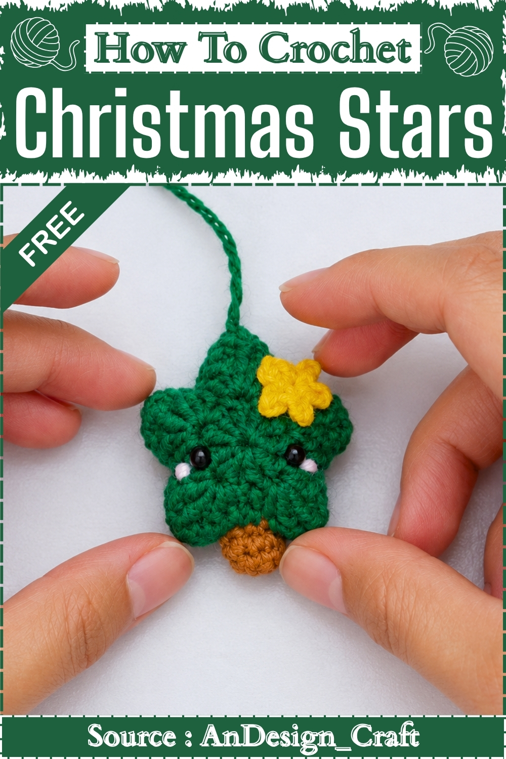 How To Crochet Christmas Stars