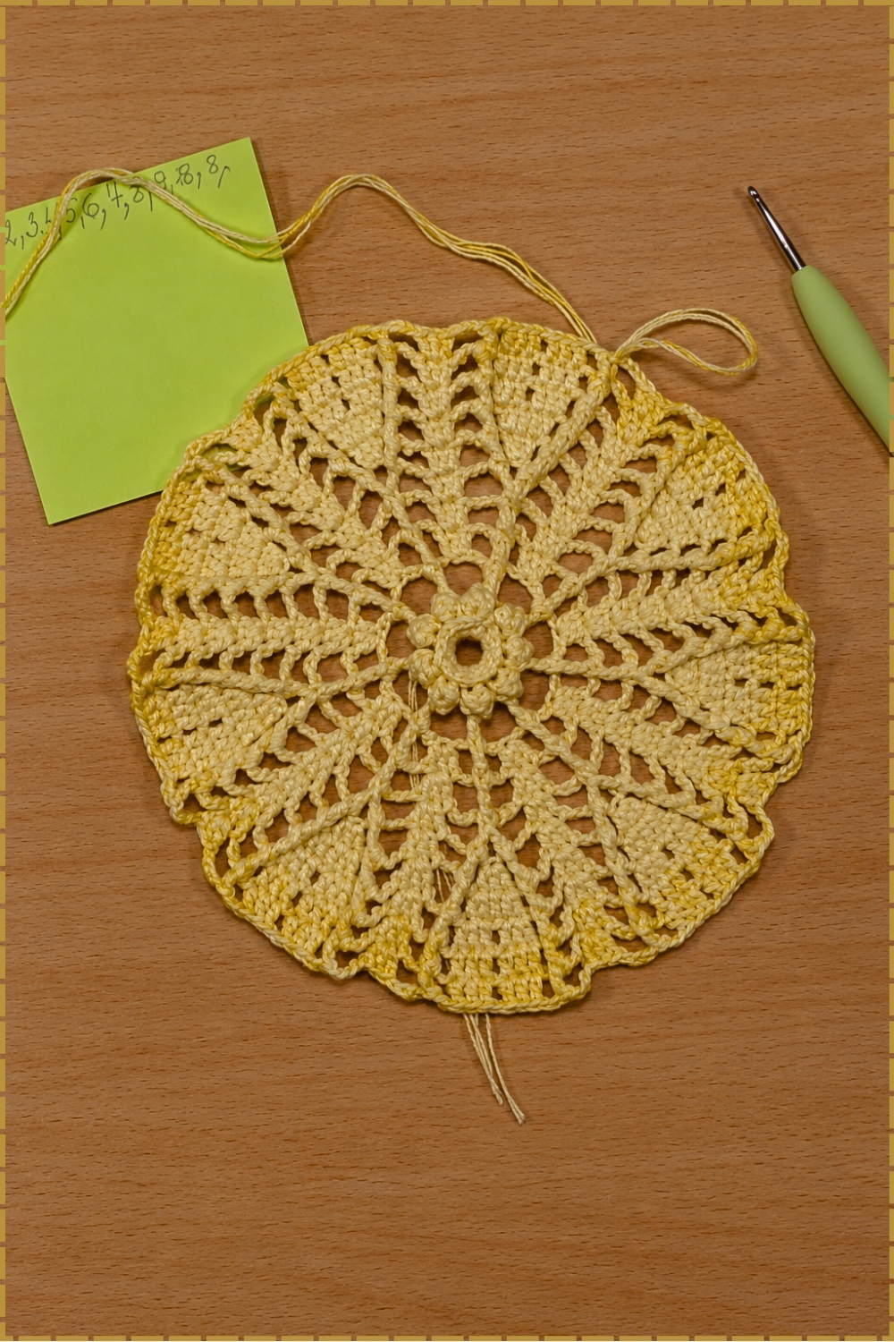 How To Crochet Colorful Mandala Dreamcatcher