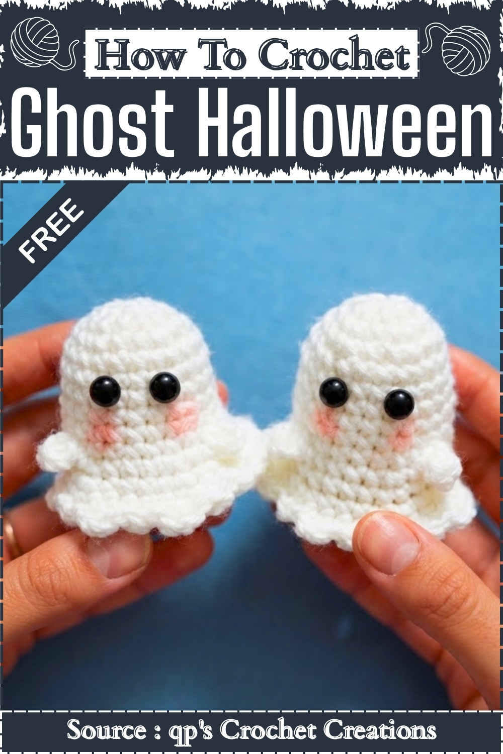 How To Crochet Ghost Halloween