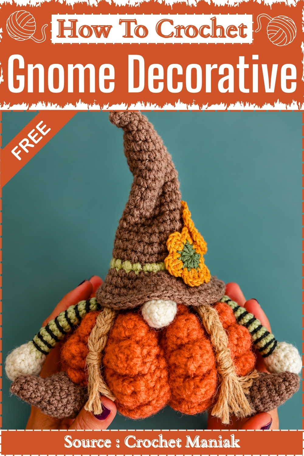 How To Crochet Gnome Decorative