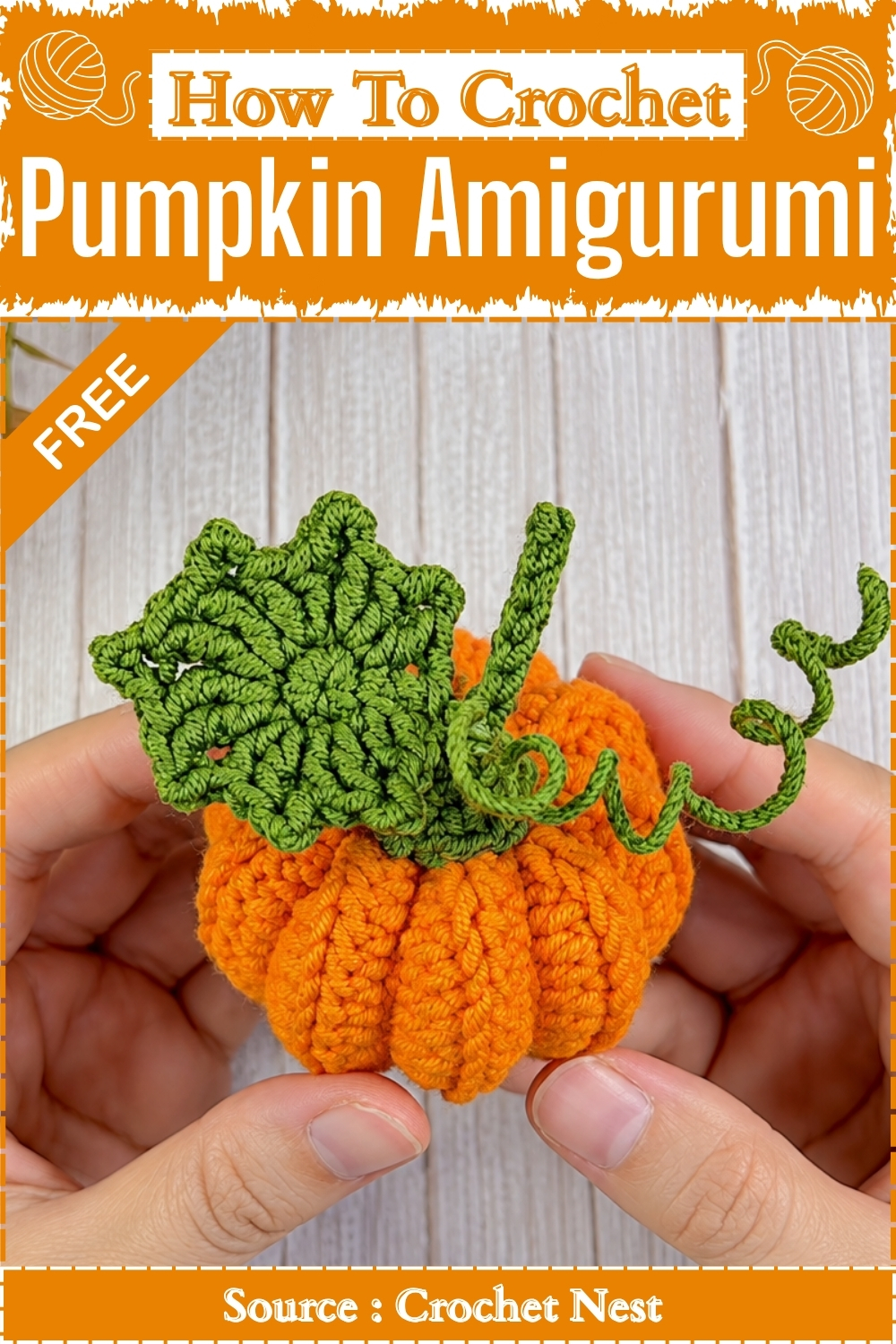 How To Crochet Pumpkin Amigurumi