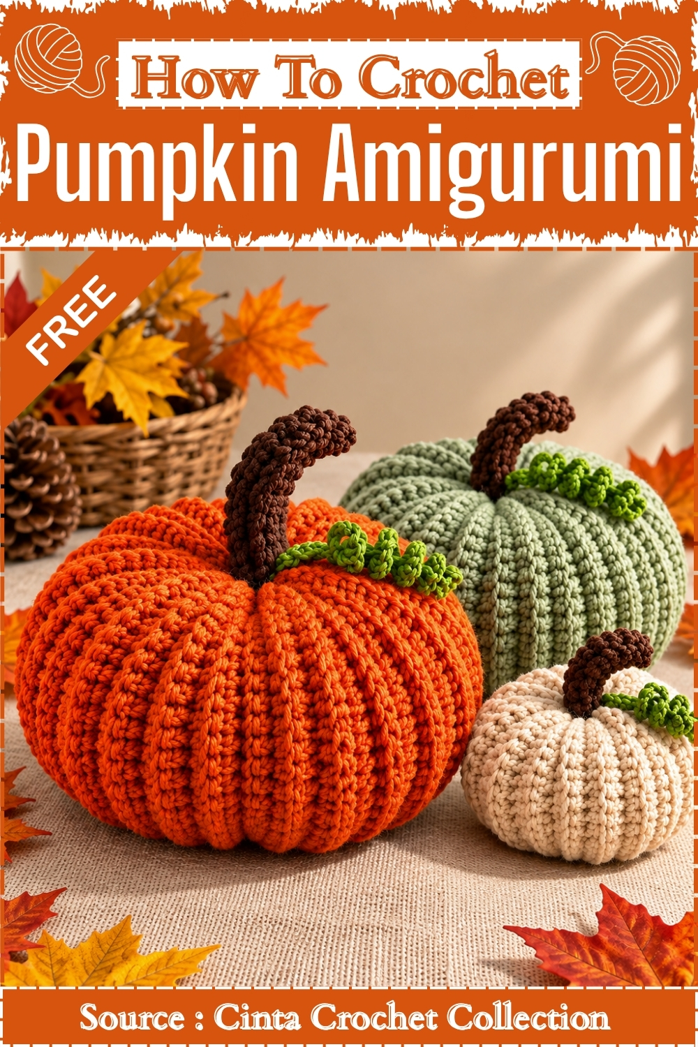 How To Crochet Quick Easy Pumpkin Amigurumi