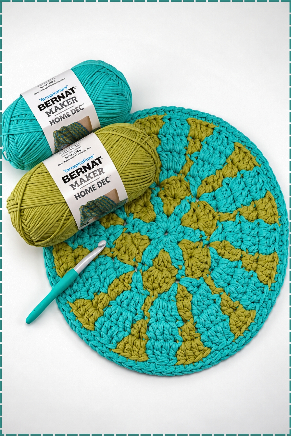 How To Crochet Soft Bright Sunshine Chair Pad