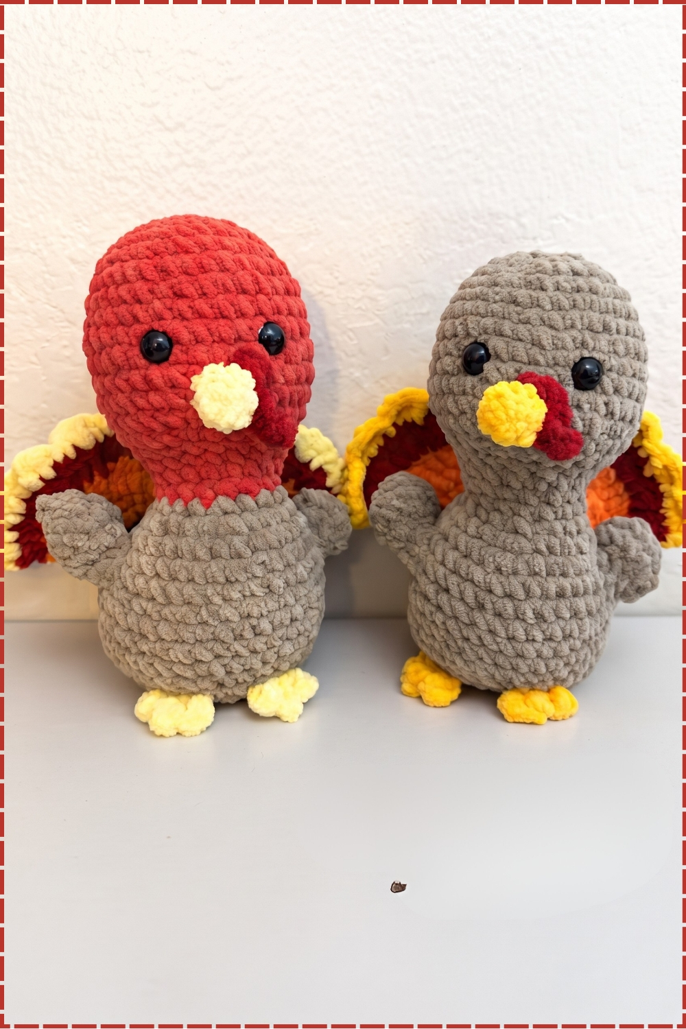 How to Crochet a Stuffed Turkey Amigurumi