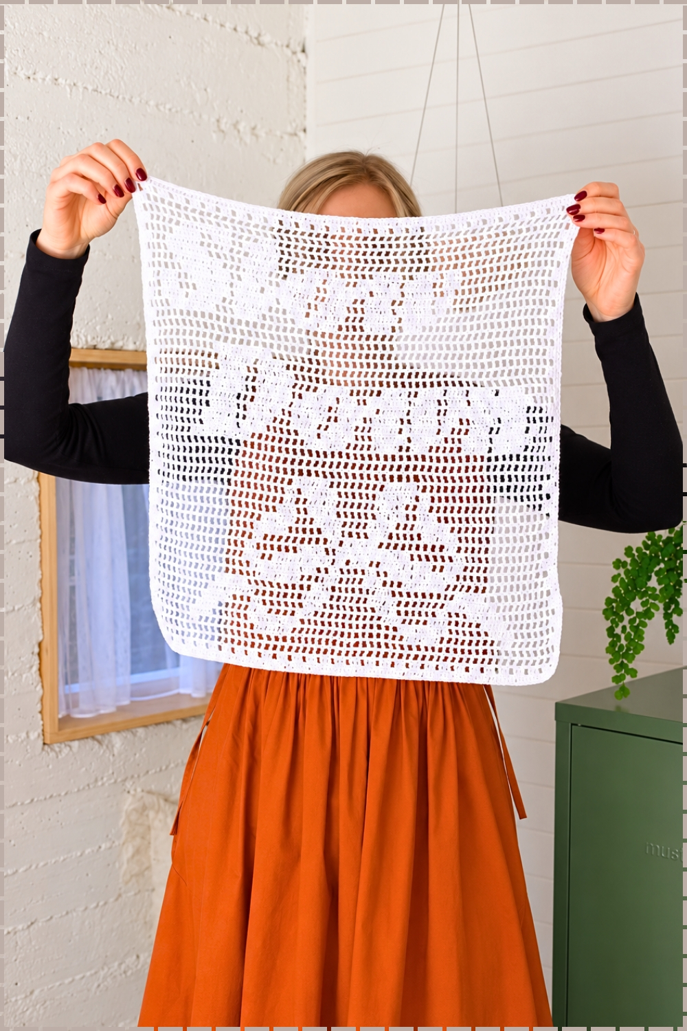 How to Filet Crochet a Lacy Mesh Pattern