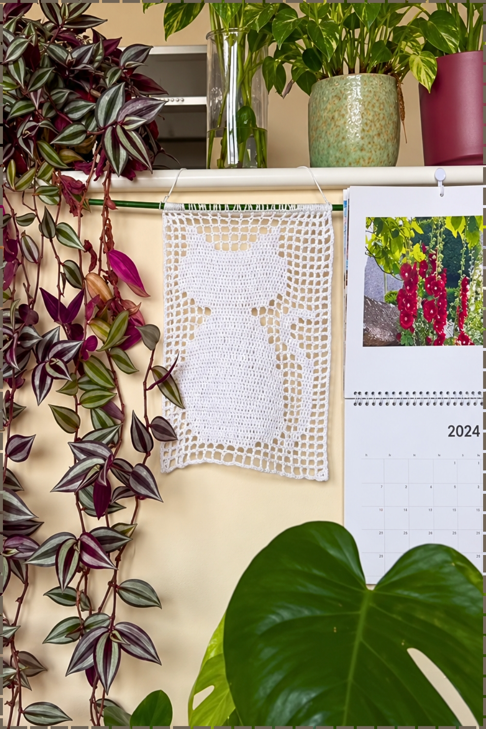 How to Filet Crochet an Open Grid Pattern