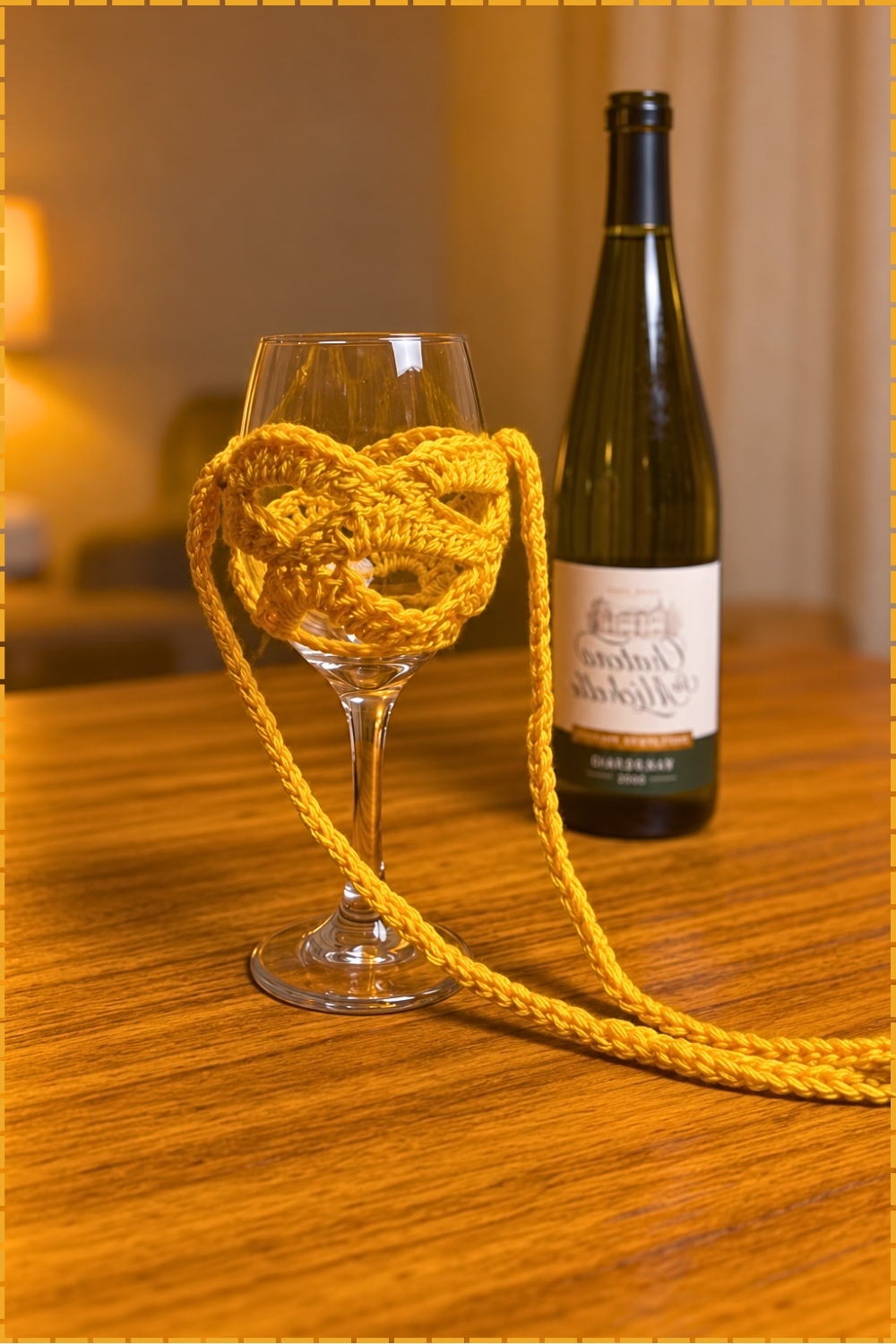 Make Practical Strapped Wine Holders Fast With This Crochet Hack