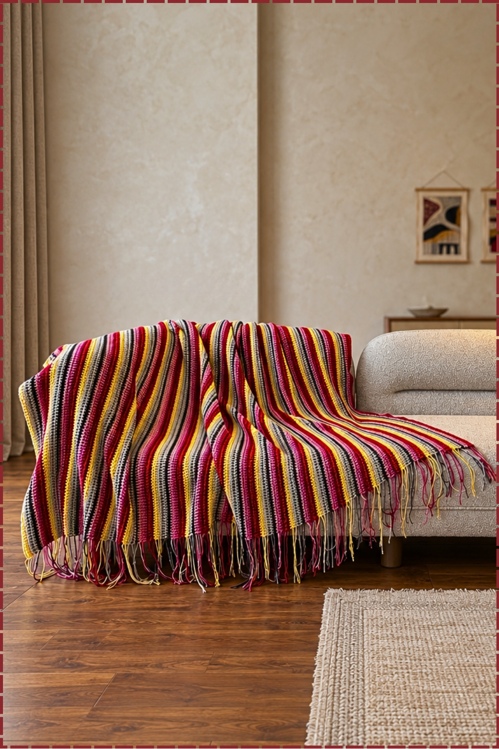 Modern Crochet Temperature Blanket Pattern