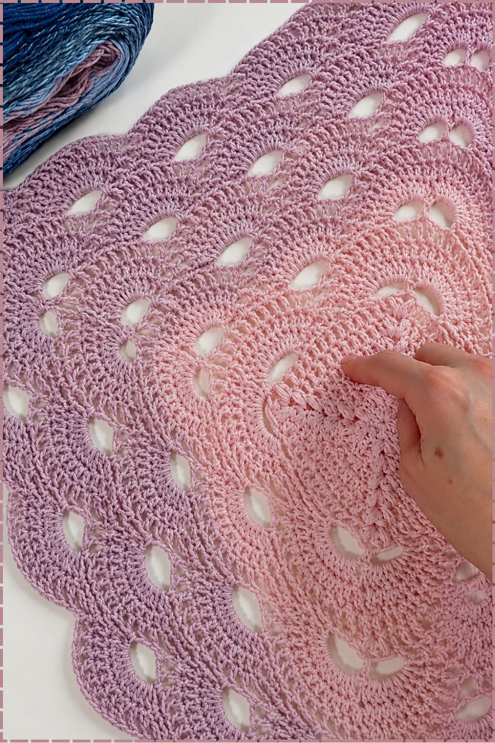 Plush Crochet Puff Stitch Blanket
