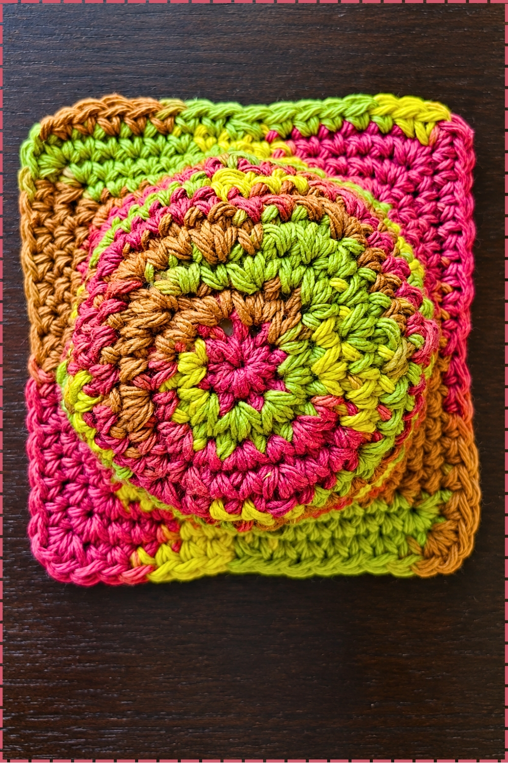 Right Hand Crochet a Neat 3.5 Inch Bowl Cozy