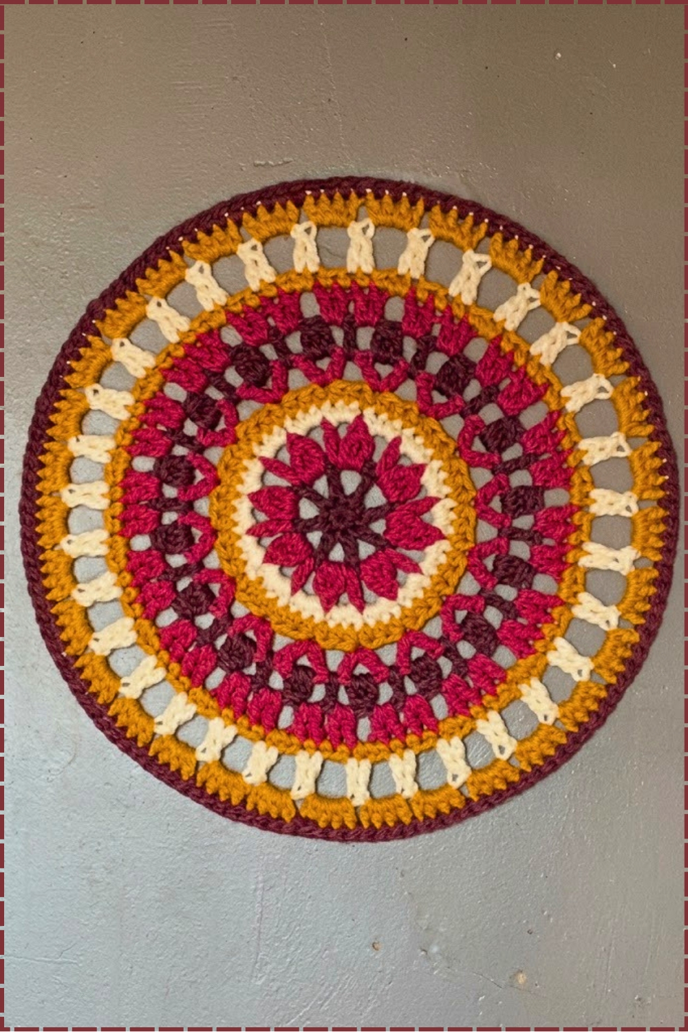 Rustic Crochet Dreamcatcher Boho Crochet