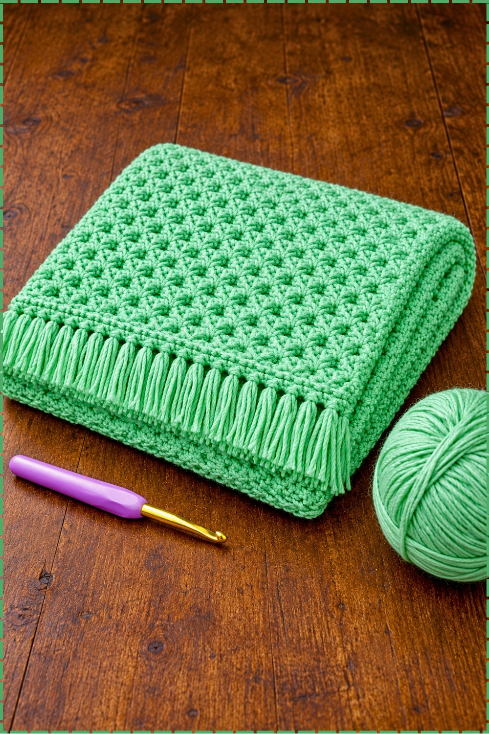 Simple Blanket Crochet Pattern