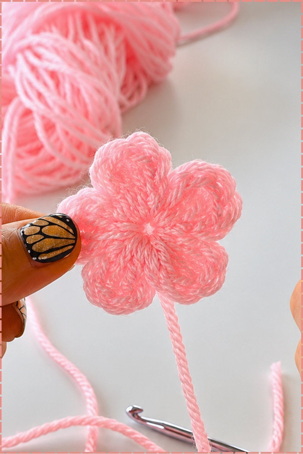 Small Crochet Flowers Quick Craft