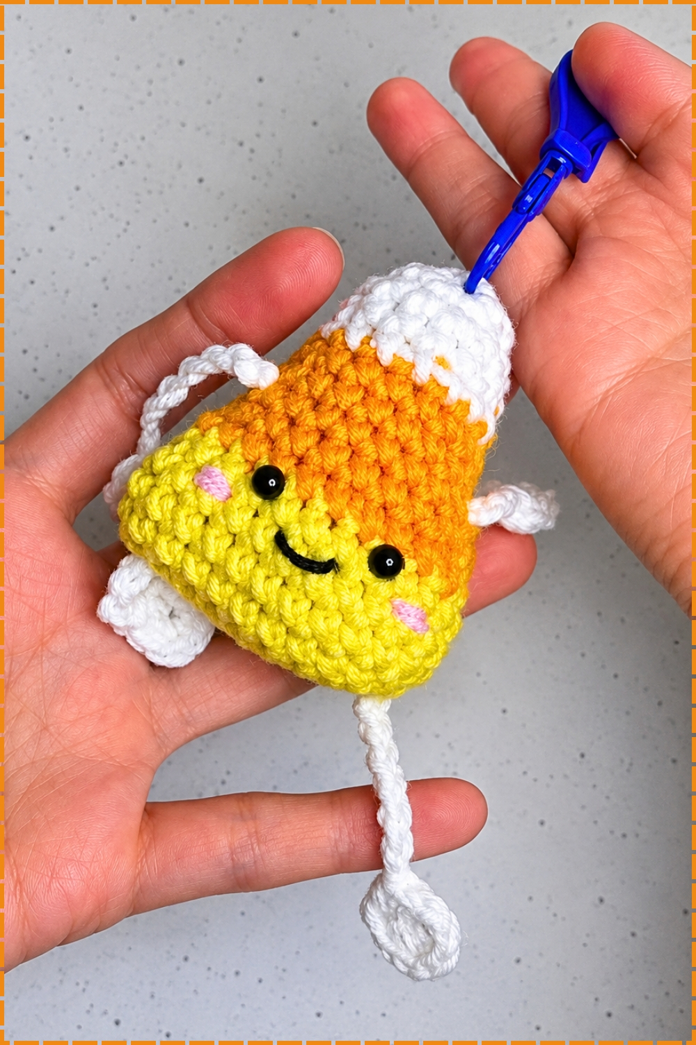 Striped Crochet Candy Corn