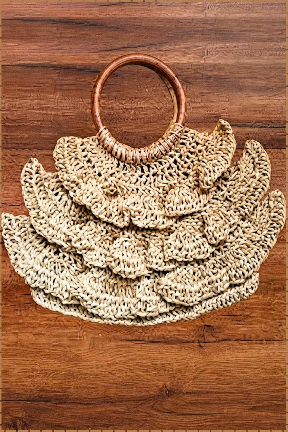 Structured Crochet Jute Bag Pattern